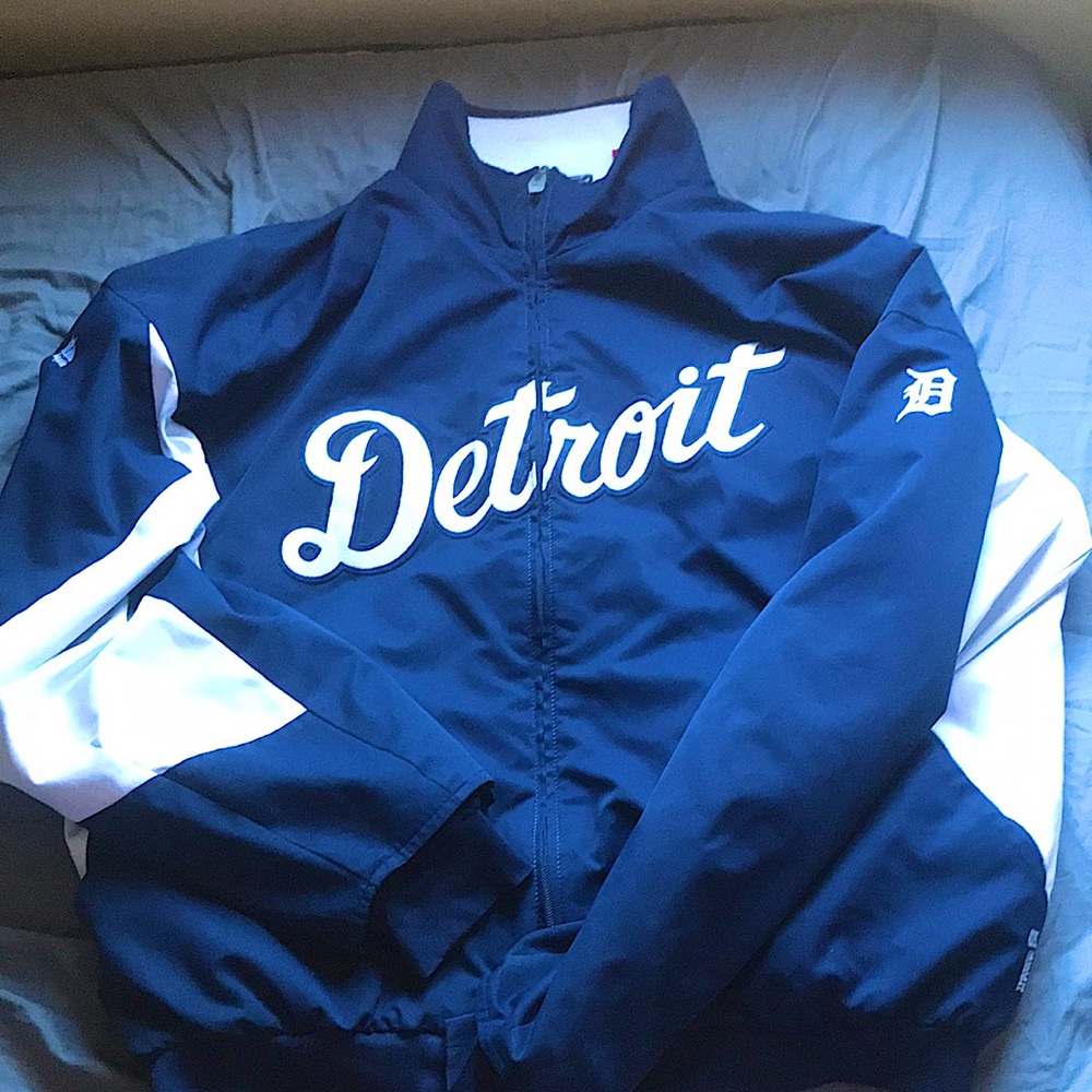 Medium Vintage Mens Detroit Tigers Jacket.